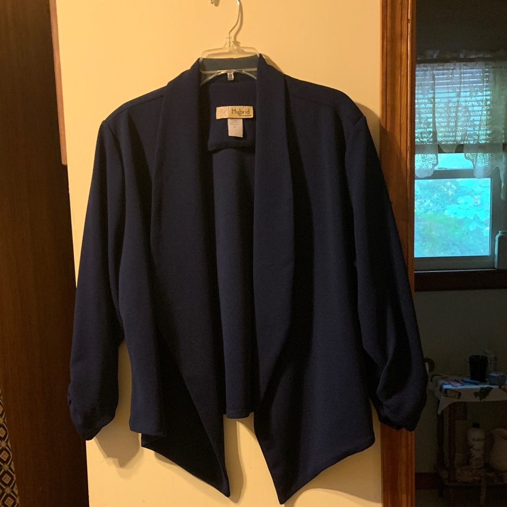 Hybrid & Company Navy Women's Blazer